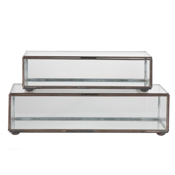Regency Rectangular Clear Glass Box