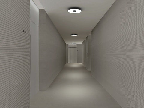 Pablo Designs Circa Modern White Flush Mount - Matthew Izzo Home
