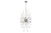 Robert Abbey Andromeda Nickel Vertical Chandelier