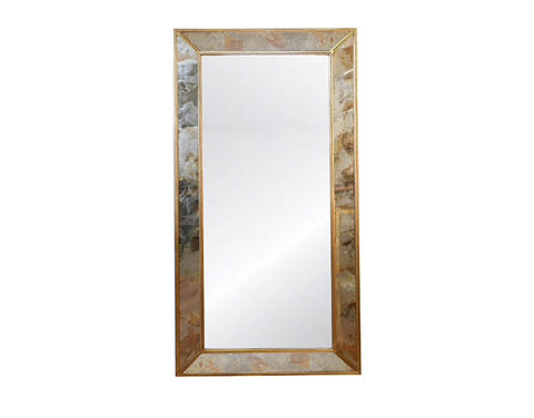 Worlds Away Dion Large Rectangular Wall Mirror - Matthew Izzo Home