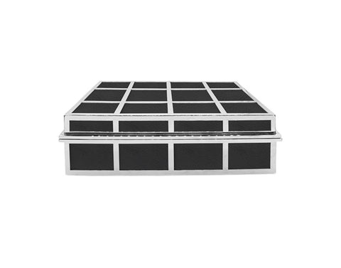 Worlds Away Percy Black Decorative Box - Matthew Izzo Home