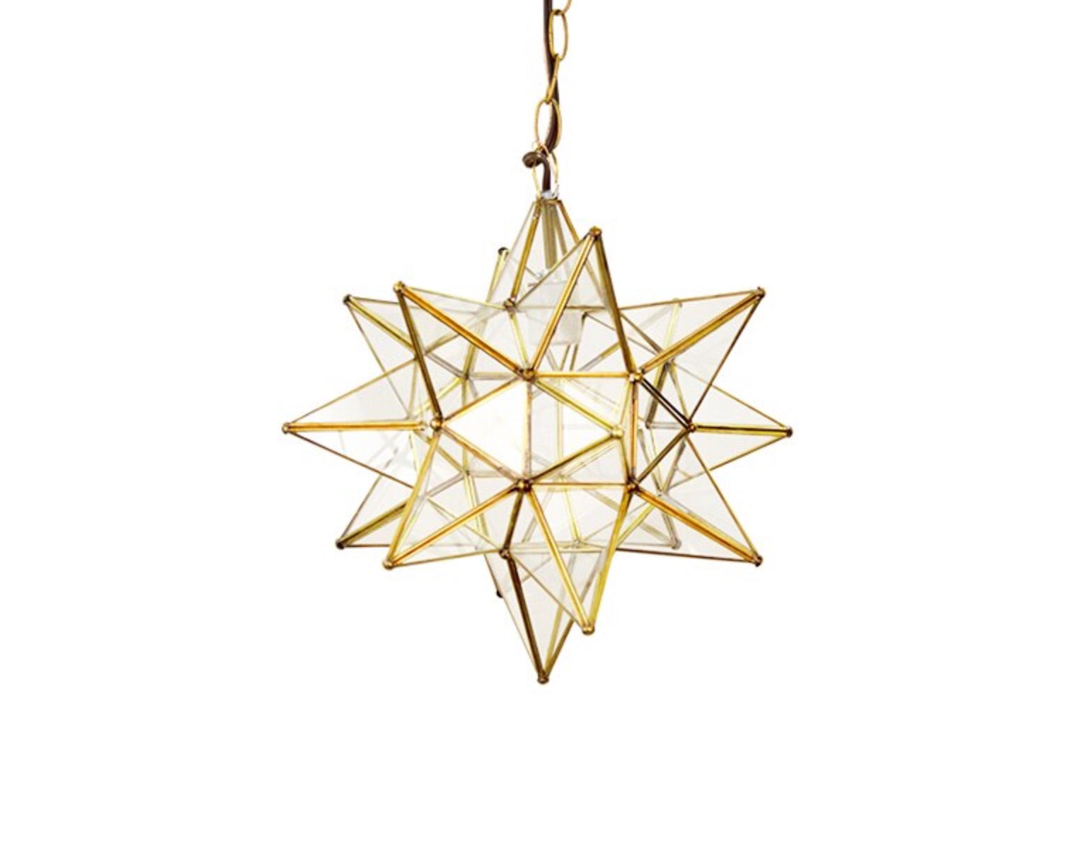 Moravian Star Pendant Light 20" - Four Finish Options