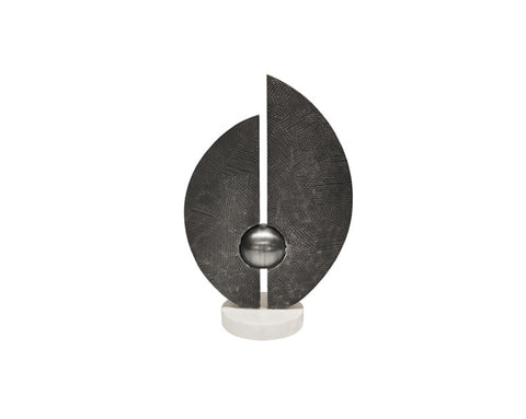 Worlds Away Carter Antique Nickel Sculpture - Matthew Izzo Home