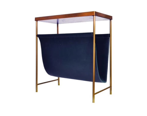 Worlds Away Mayfair Magazine Rack - Matthew Izzo Home