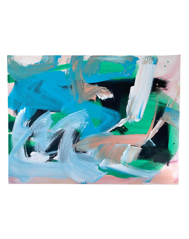 Matthew Izzo Abstract Acrylic Painting (2020) - Matthew Izzo Home