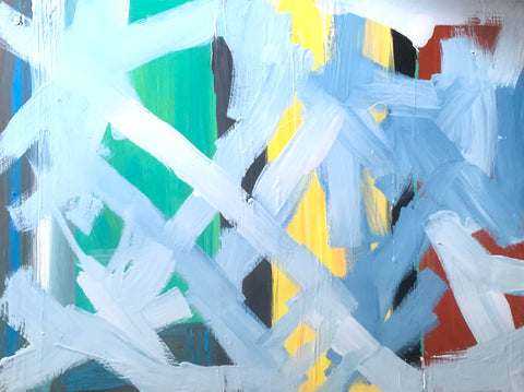Matthew Izzo Modern Abstract Oil and Acrylic Painting (2020) - Matthew Izzo Home