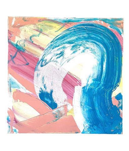Matthew Izzo Abstract Acrylic Painting, "Ride the Wave" (2021) - Matthew Izzo Home