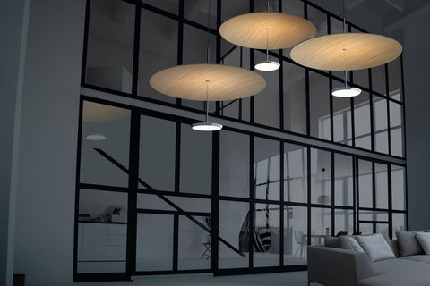 Pablo Designs Sky Dome White Oak Pendant - Matthew Izzo Home