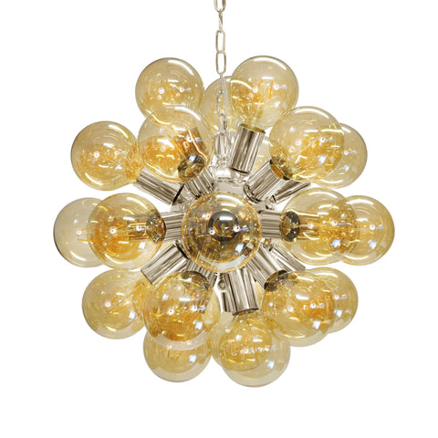 Worlds Away Shapiro Glass Chandelier - Matthew Izzo Home