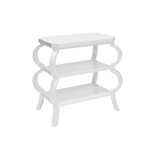 Worlds Away Olive Three Tier Table - Matthew Izzo Home