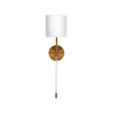 Worlds Away Bristow Modern Torch Sconce - Matthew Izzo Home