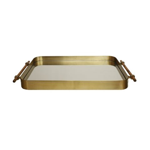 Worlds Away Saratoga Rounded Edge Tray - Matthew Izzo Home