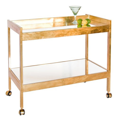 Worlds Away Roland Bar Cart - Matthew Izzo Home